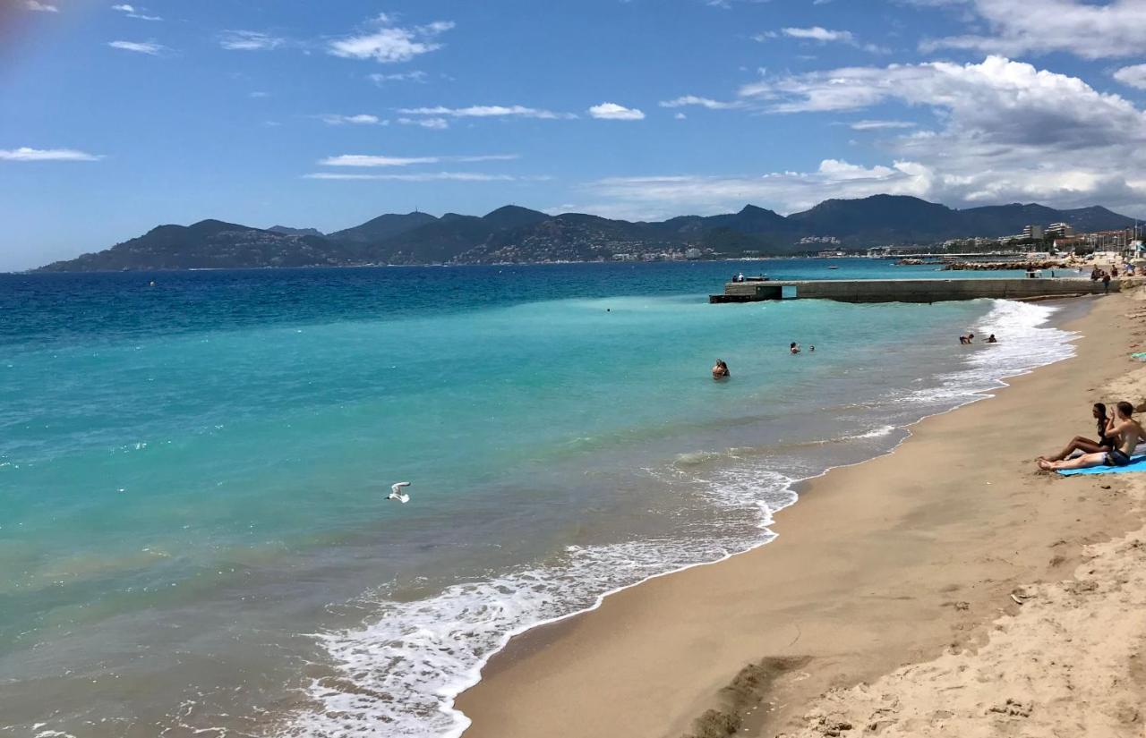 Steps To The Beach Apart In Cannes With Parking Eksteriør bilde