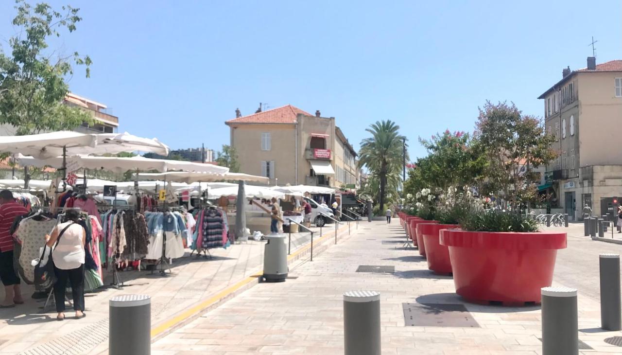 Steps To The Beach Apart In Cannes With Parking Eksteriør bilde